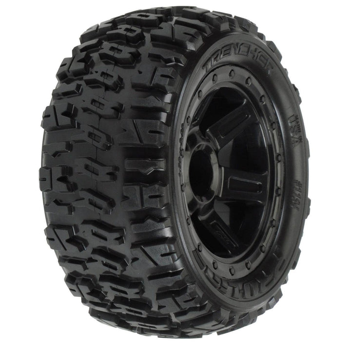 Pro-Line 1/16 Trencher 2.2 M2 Tire Mounted Desperado For E-Revo PRO119411 - Excel RC