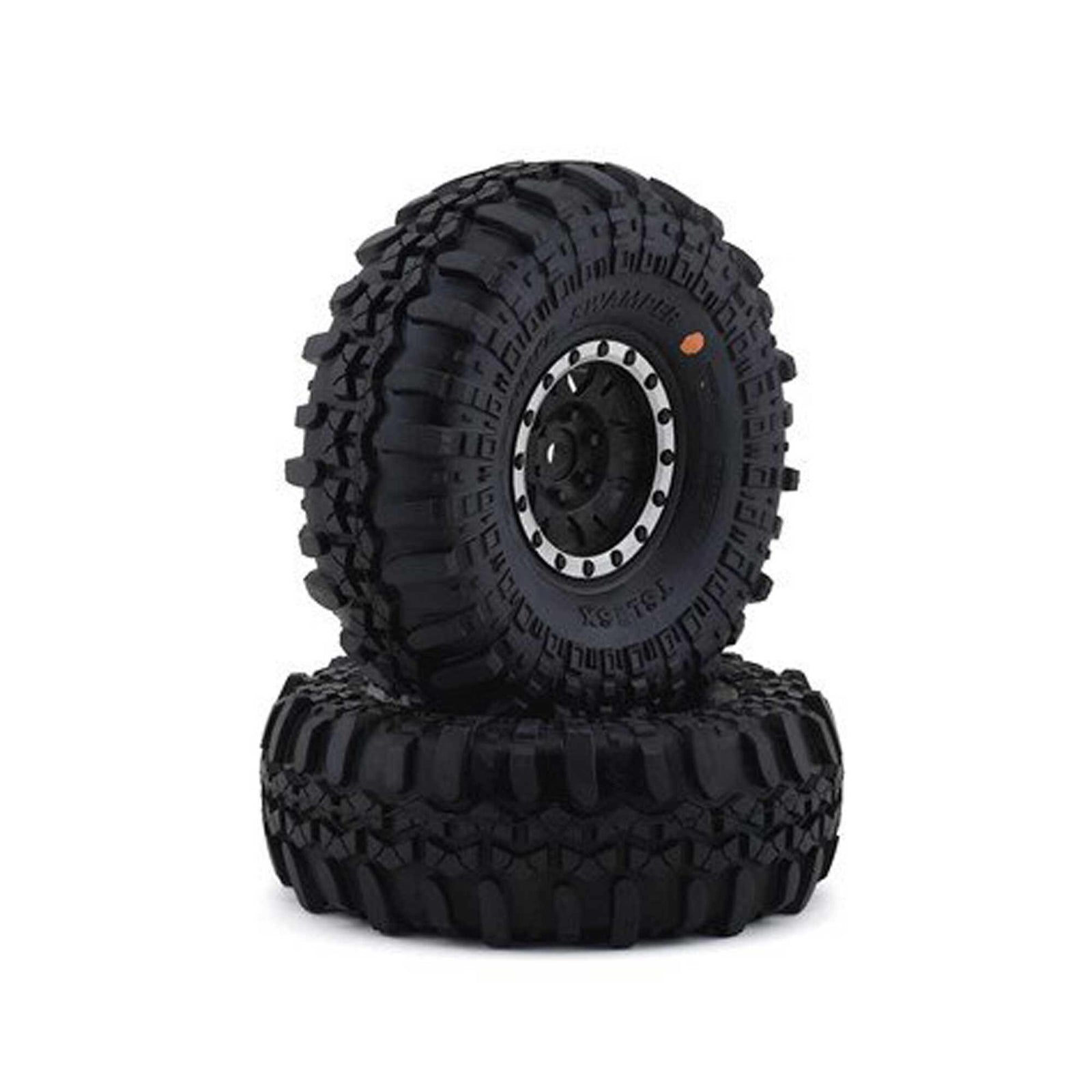 Pro-Line Interco SwmprXL 1.9 G8 MTD(2)Impulse Blk/Slvr F/R PRO119713 - Excel RC