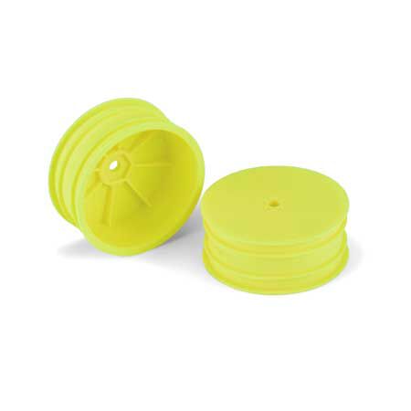 Pro-line Racing 1/10 Velocity 2WD Front 2.2" 12mm Buggy Wheels (2) Yellow TLR 22 5.0 PRO278802