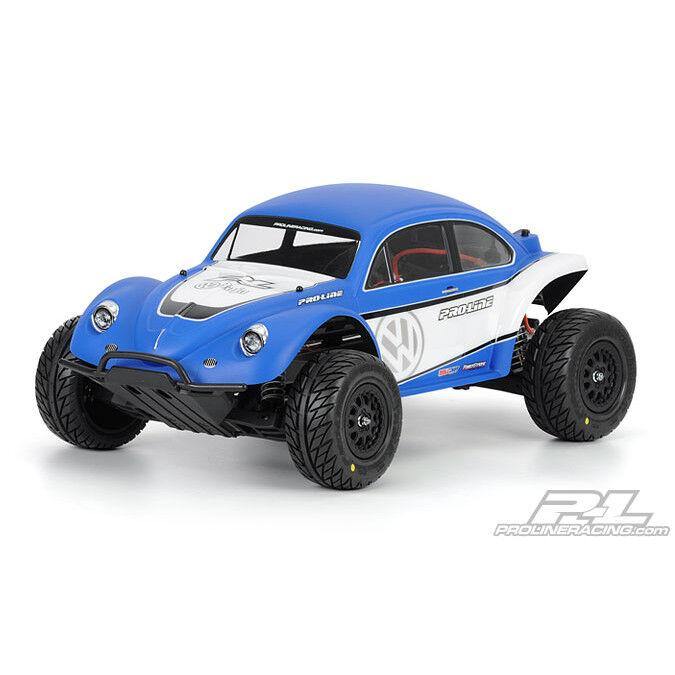 Pro-Line Volkswagen Full Fender Baja Bug Clear Body :Slash PRO323863 - Excel RC