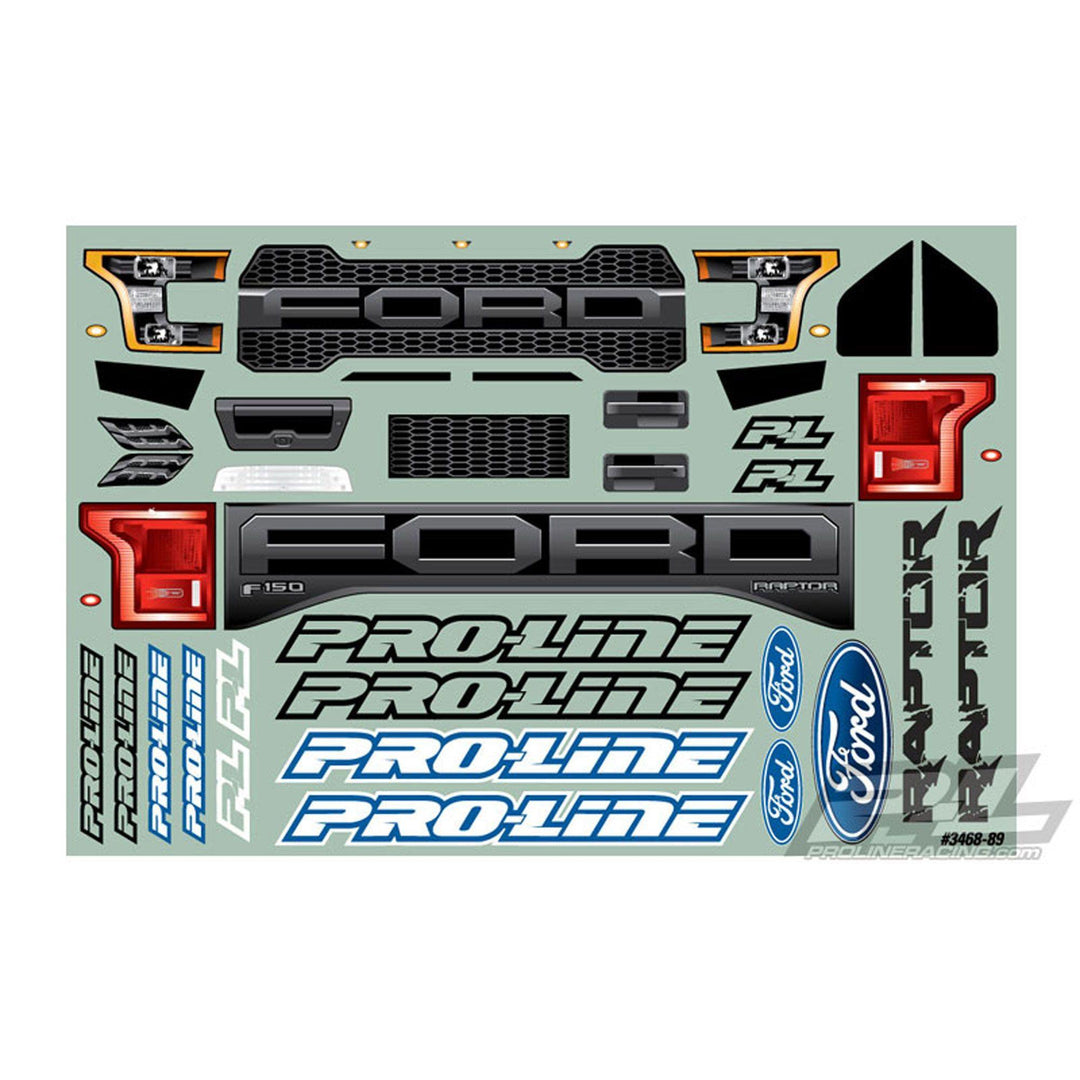 Pro-Line 2017 Ford F-150 Raptor Clear Body :REVO 3.3 PRO346800 - Excel RC