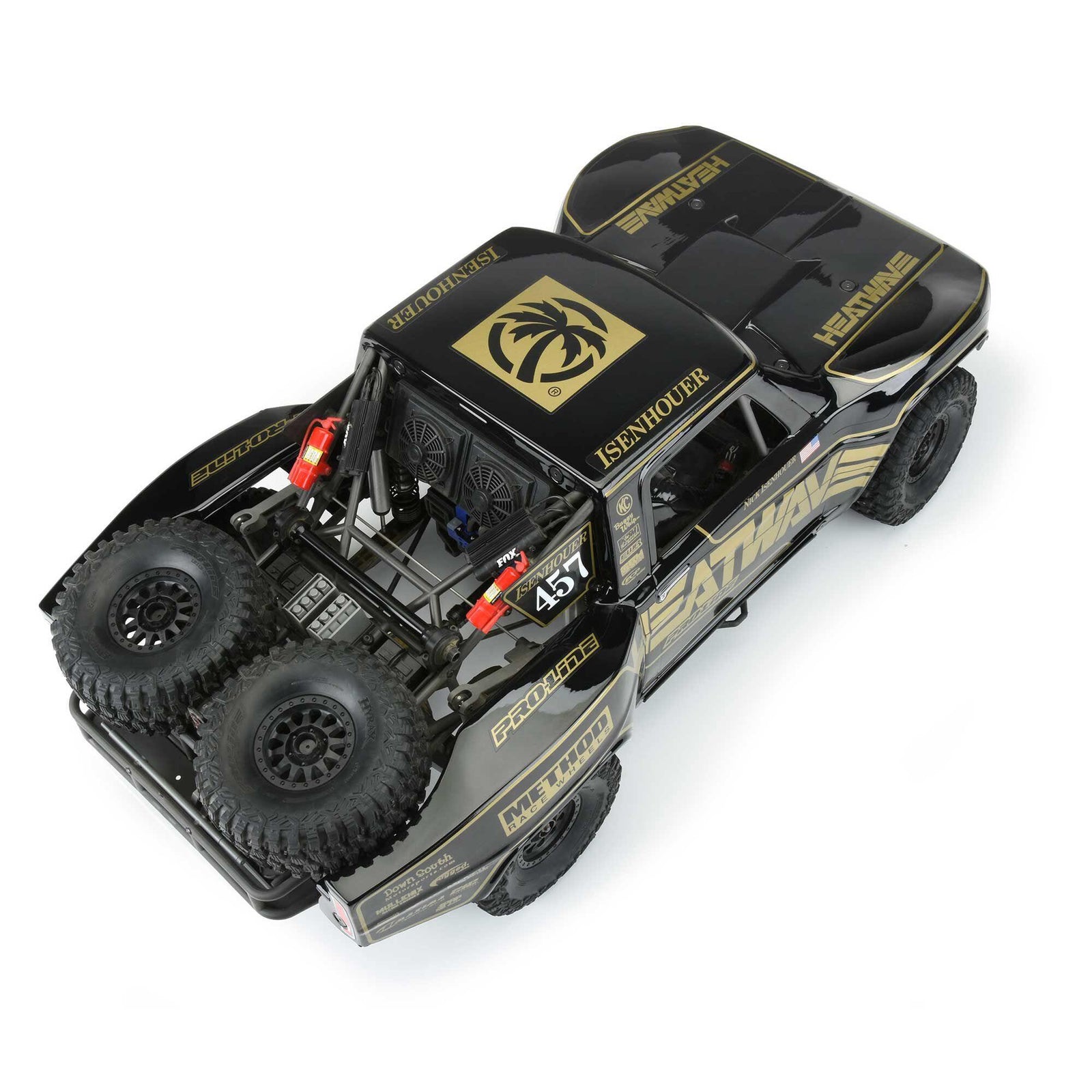Pro-Line Pre-Painted/Pre-Cut 1967 Ford F-100 Black UDR PRO354718 - Excel RC