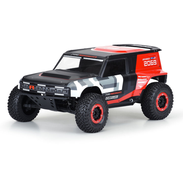 Pro-Line Racing 1/10 Ford Bronco R Clear Body Fits Short Course PRO358600
