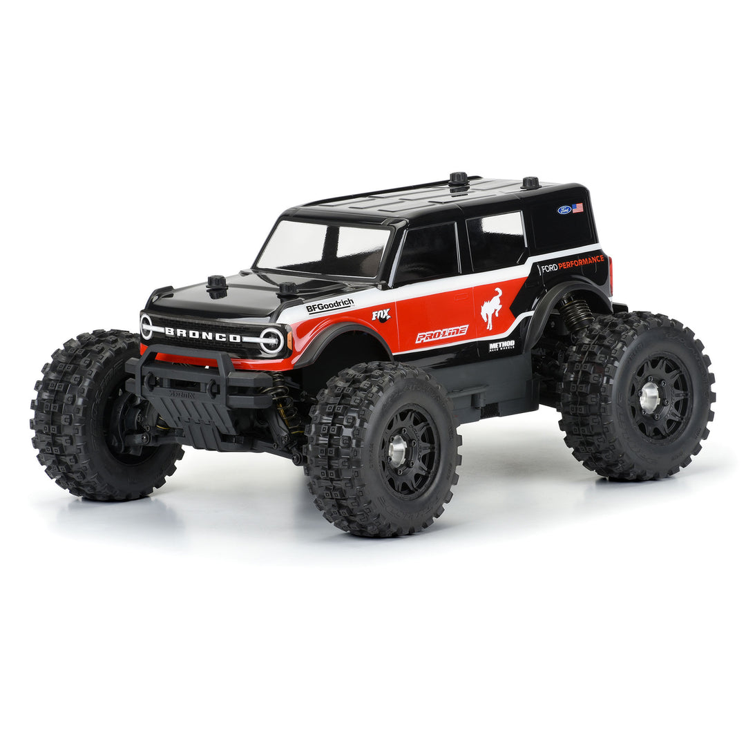 Pro-Line Racing 1/10 2021 Ford Bronco Clear Body For The Stampede, Granite, Vorteks PRO359100