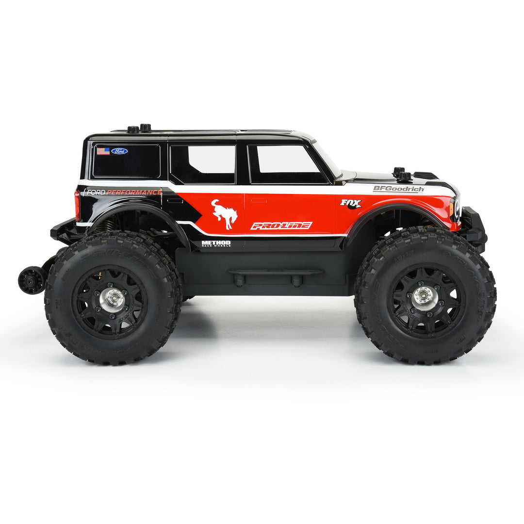 Pro-Line Racing 1/10 2021 Ford Bronco Clear Body For The Stampede, Granite, Vorteks PRO359100