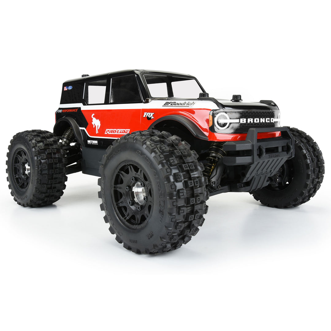 Pro-Line Racing 1/10 2021 Ford Bronco Clear Body For The Stampede, Granite, Vorteks PRO359100