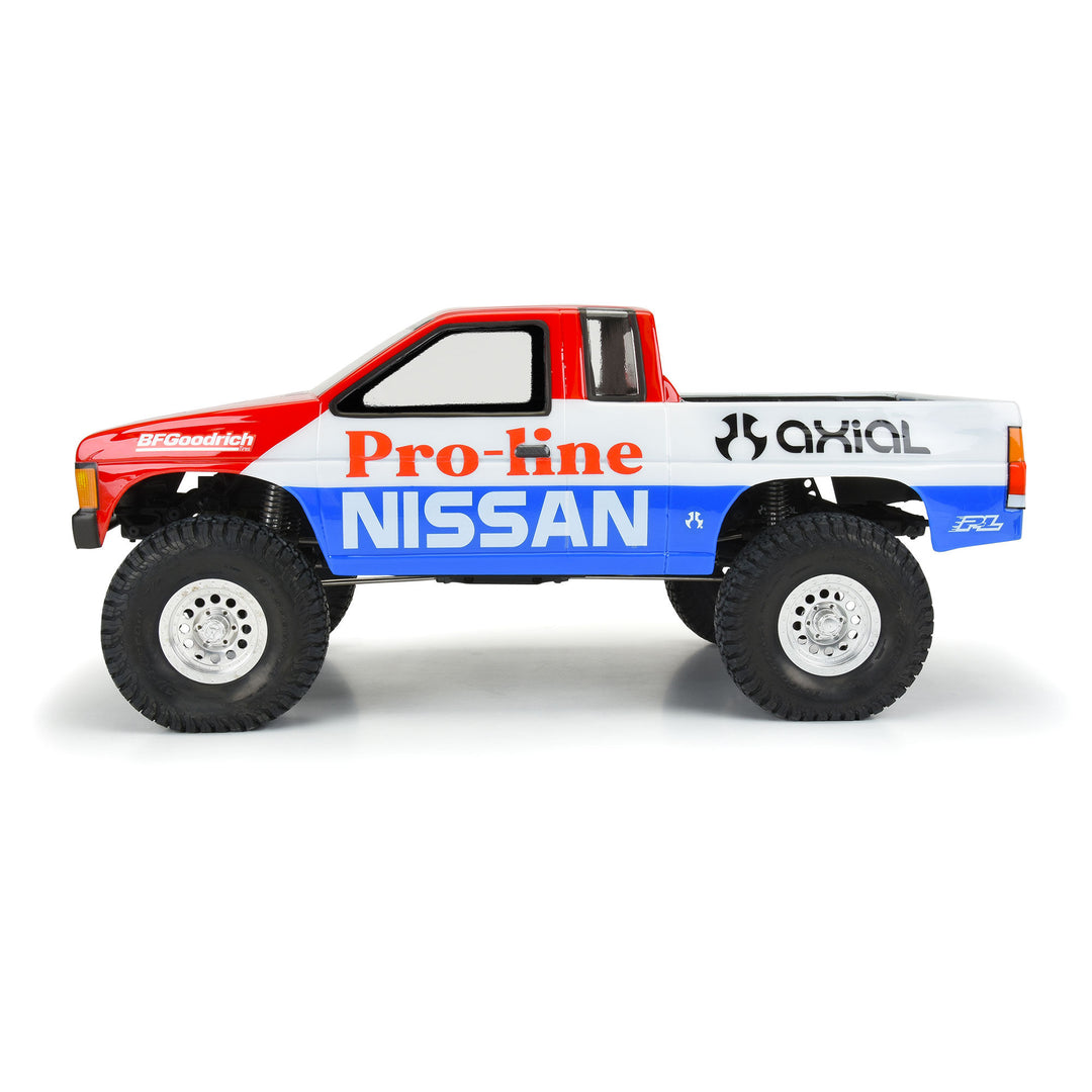 Pro-Line Racing 1/10 1987 Nissan Hardbody D21 Clear Body 12.3" (313mm) For Crawlers  3608-00 | PRO360800