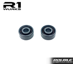 R1 WURKS R1 10X Double Ceramic Coated Bearing w/Si3N4 Balls (2pcs) 020021