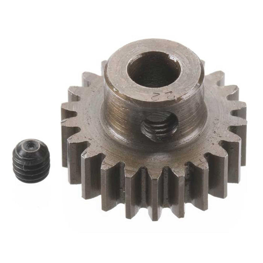 Robinson Racing Products Extra Hard 5mm Bore .8 Module(31.75P) Pinion 22T RRP8722 - Excel RC
