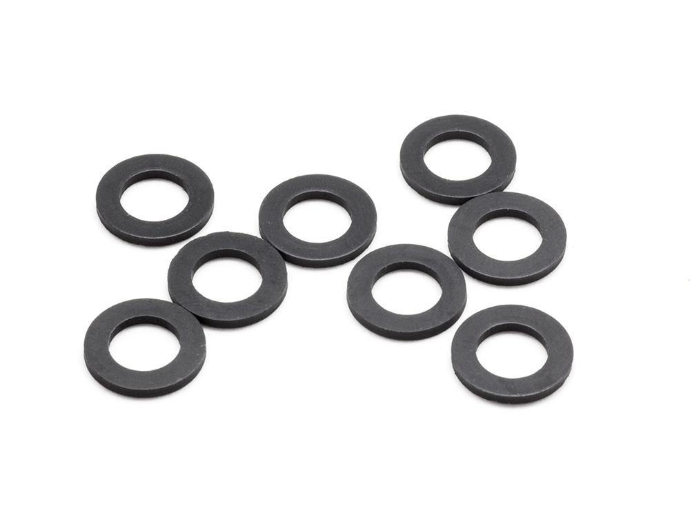 SMJ1033 RUBBER BODY MOUNT SPACER S (6x10x1.0mm/8pcs) - Excel RC