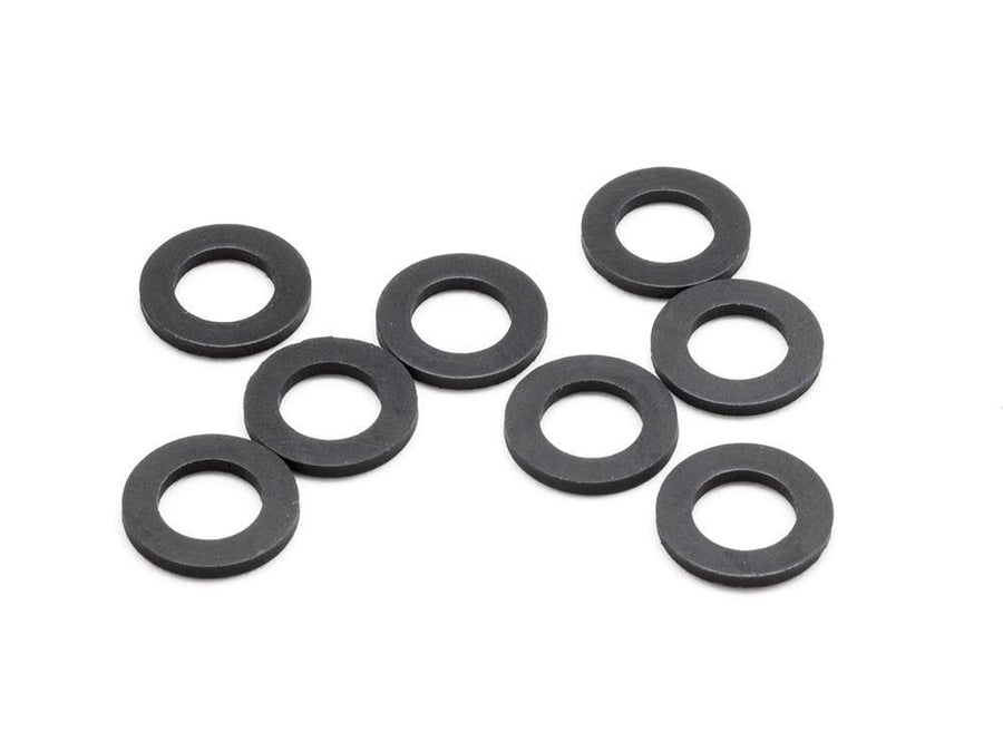 SMJ1033 RUBBER BODY MOUNT SPACER S (6x10x1.0mm/8pcs) - Excel RC