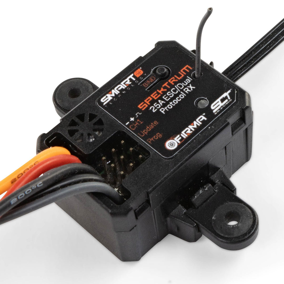 Spektrum FIRMA 2 in 1 - 25A BR Smart ESC/Dual Protocol RX SPMXSER1025