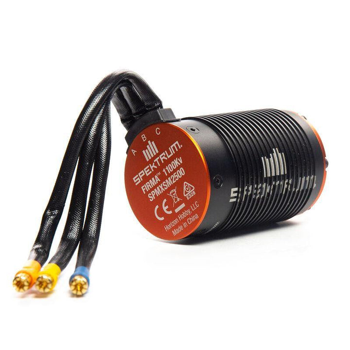 Spektrum Firma 1100Kv 4-pole Brushless Motor SPMXSM2500 - Excel RC