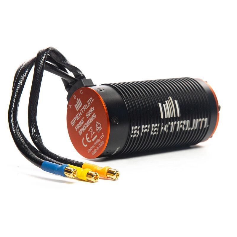 Spektrum Firma 800Kv 4-pole Brushless Motor SPMXSM2600 - Excel RC