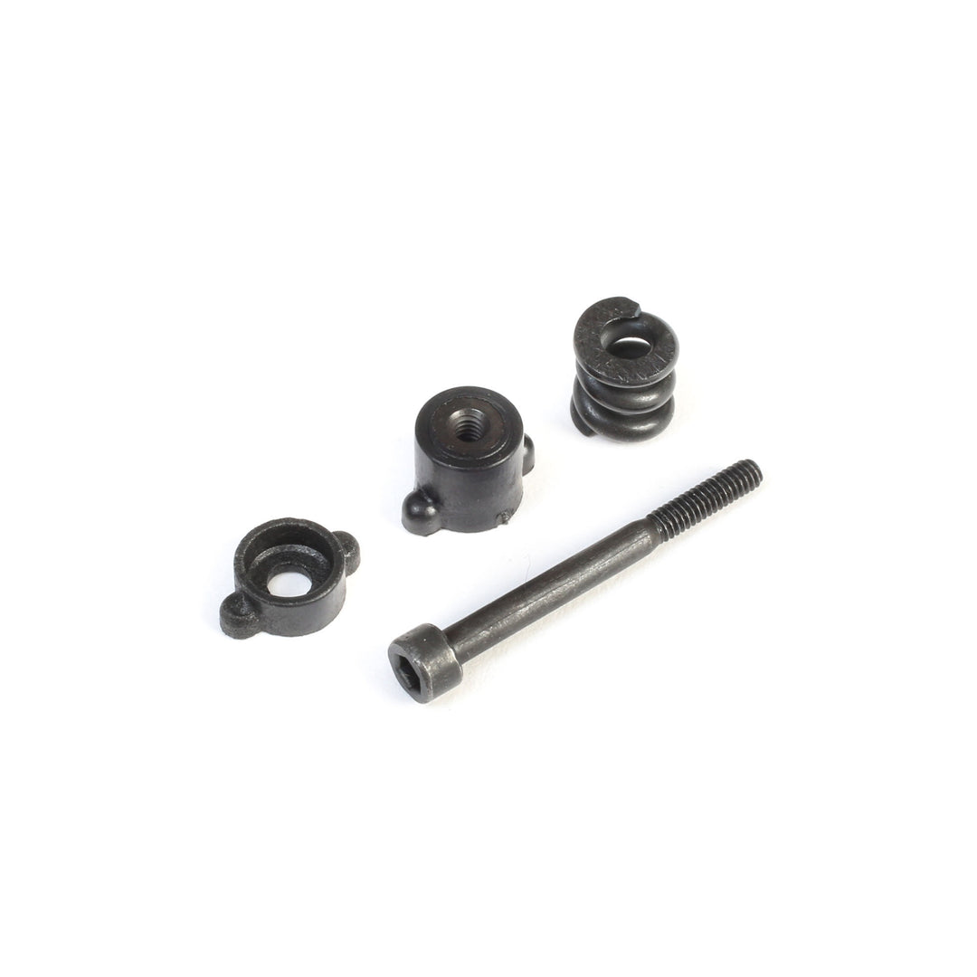 Team Losi Racing Differential Screw Nut &amp; Spring: 22 TLR232086