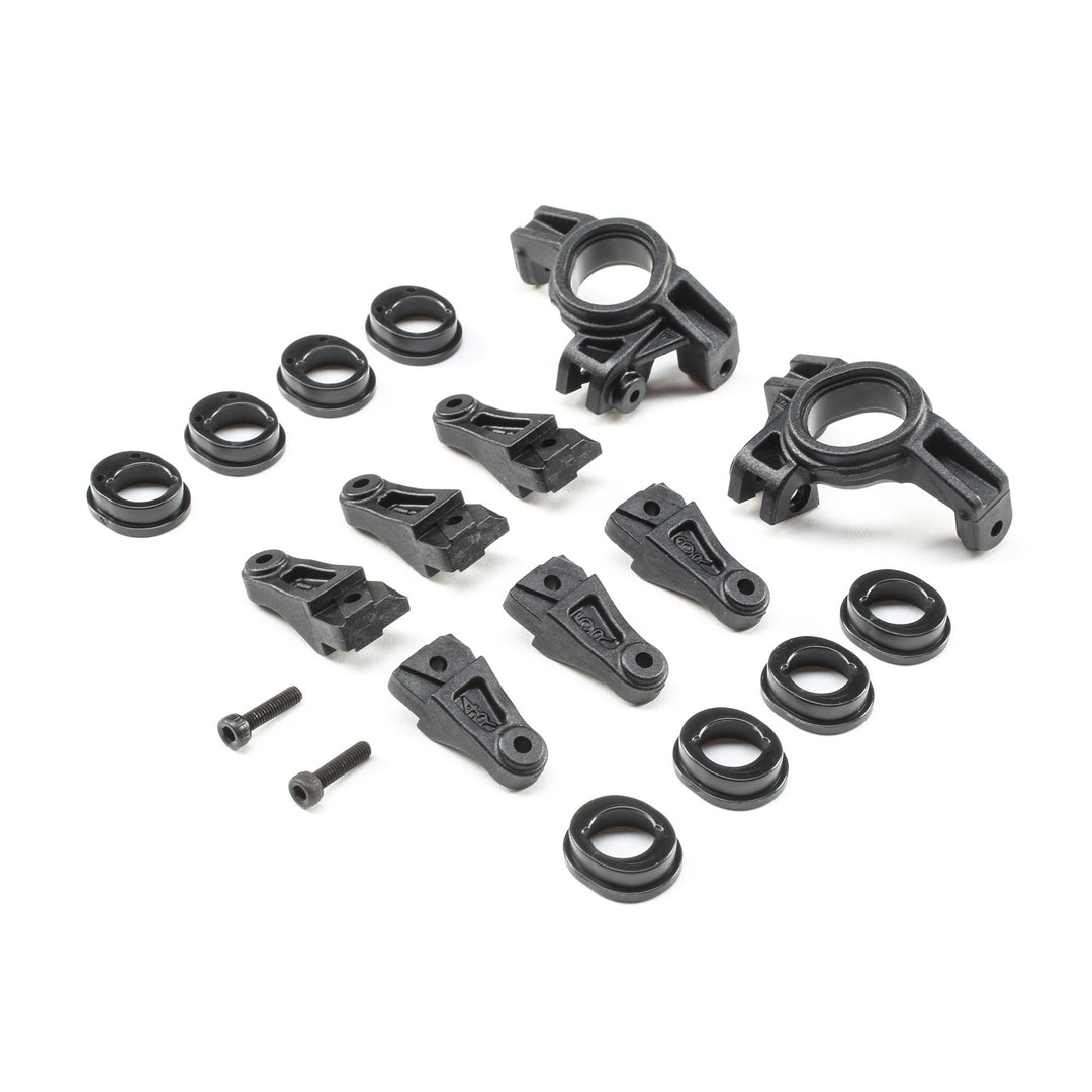 Team Losi Racing Front Spindle Set: 22 5.0 TLR234106