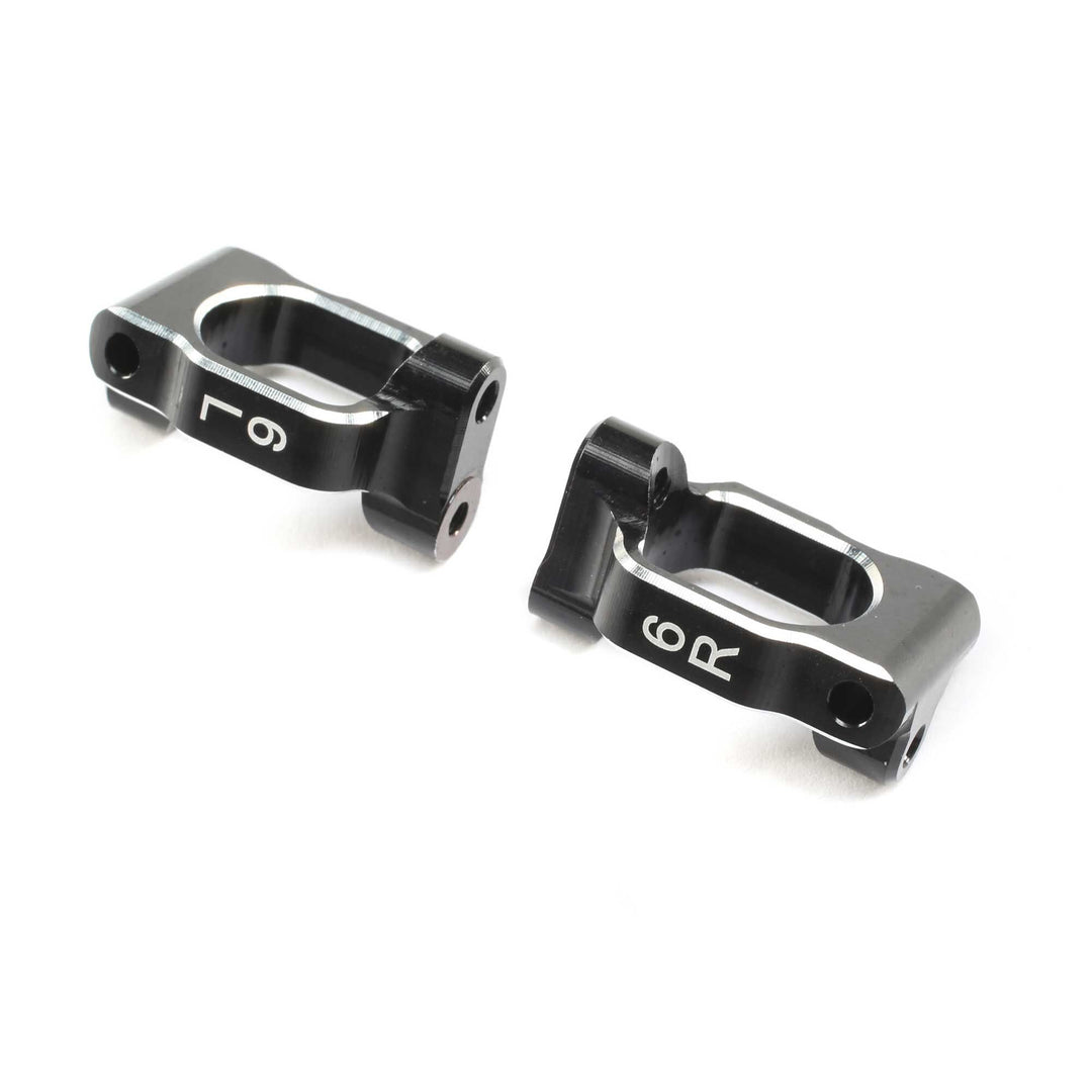 Team Losi Racing Caster Block Set 6 deg Aluminum: 22X-4 TLR234118