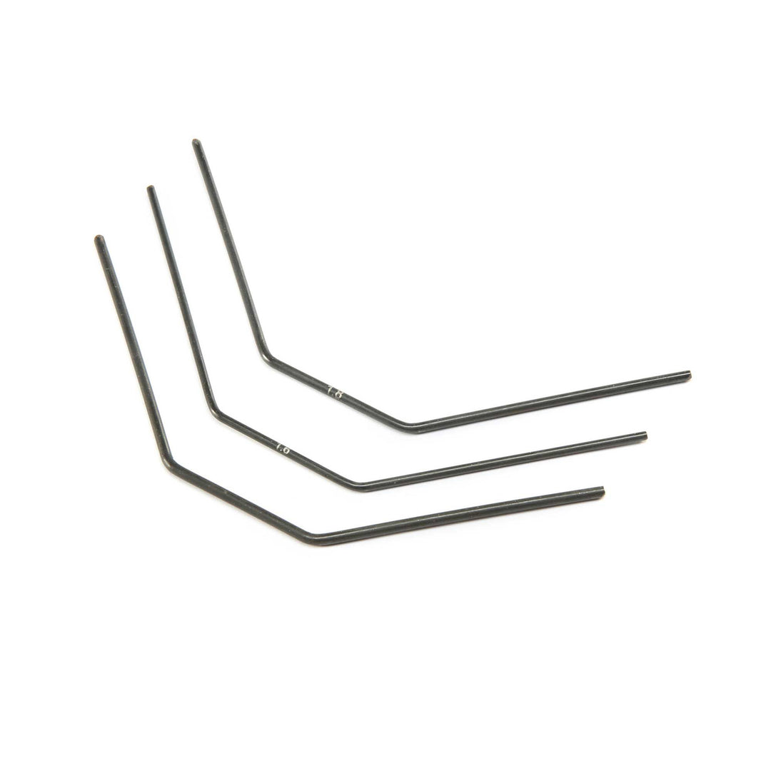 Team Losi Racing Sway Bar Set 1.6 1.8 2.0mm (3): 22X-4 TLR234126