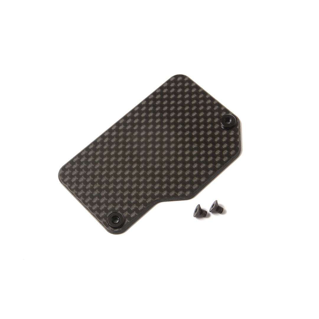 Team Losi Racing Carbon Electronics Mounting Plate: 22X-4 TLR331048