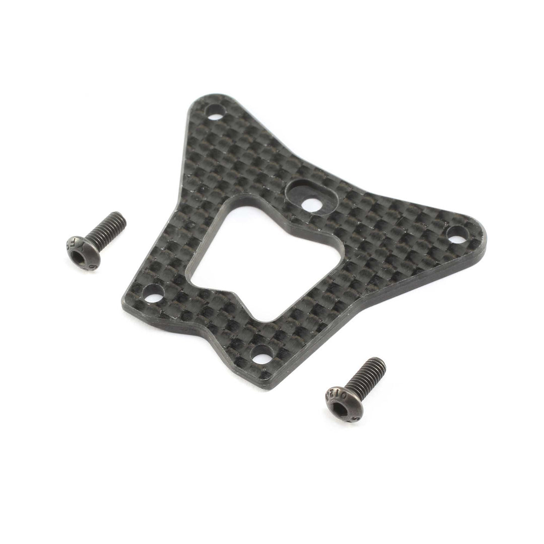 Team Losi Racing Carbon Front Steering Gearbox Brace: 22X-4 TLR331049