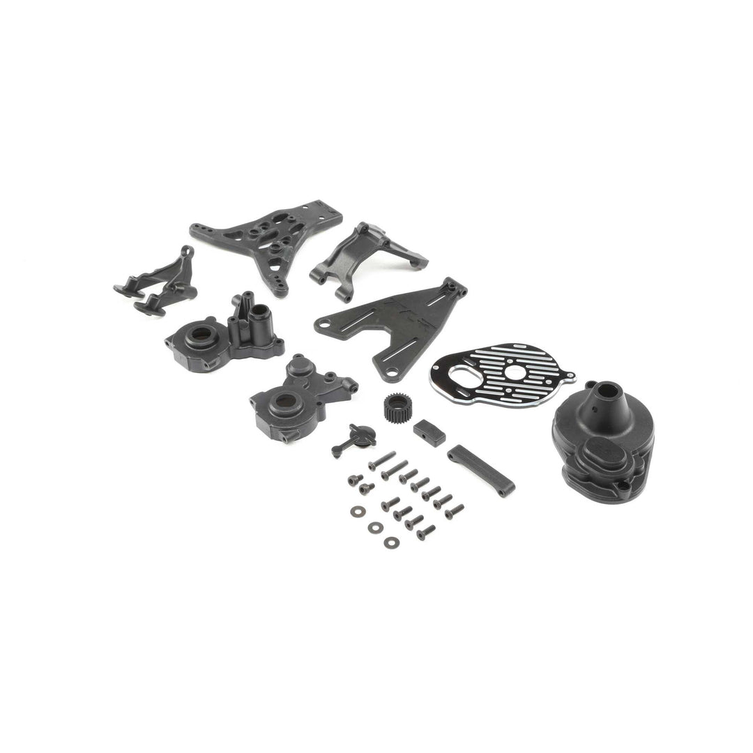 Team Losi Racing Stand Up Transmission Conversion: 22 4.0 TLR338007