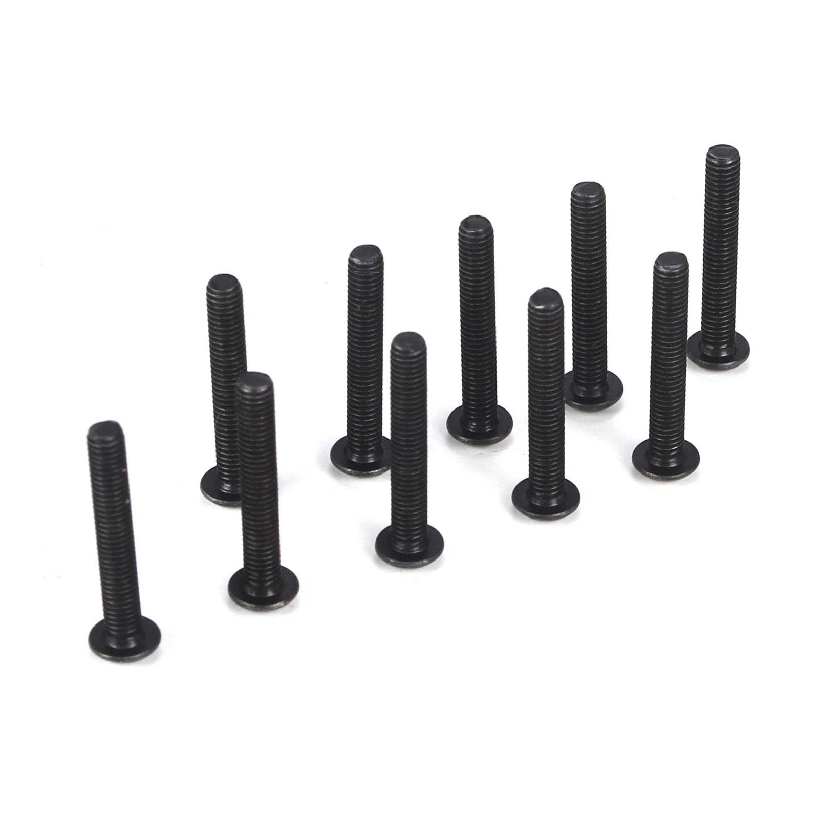 Team Losi Button Head Screws, M3 x 14mm (10) TLR5910 - Excel RC
