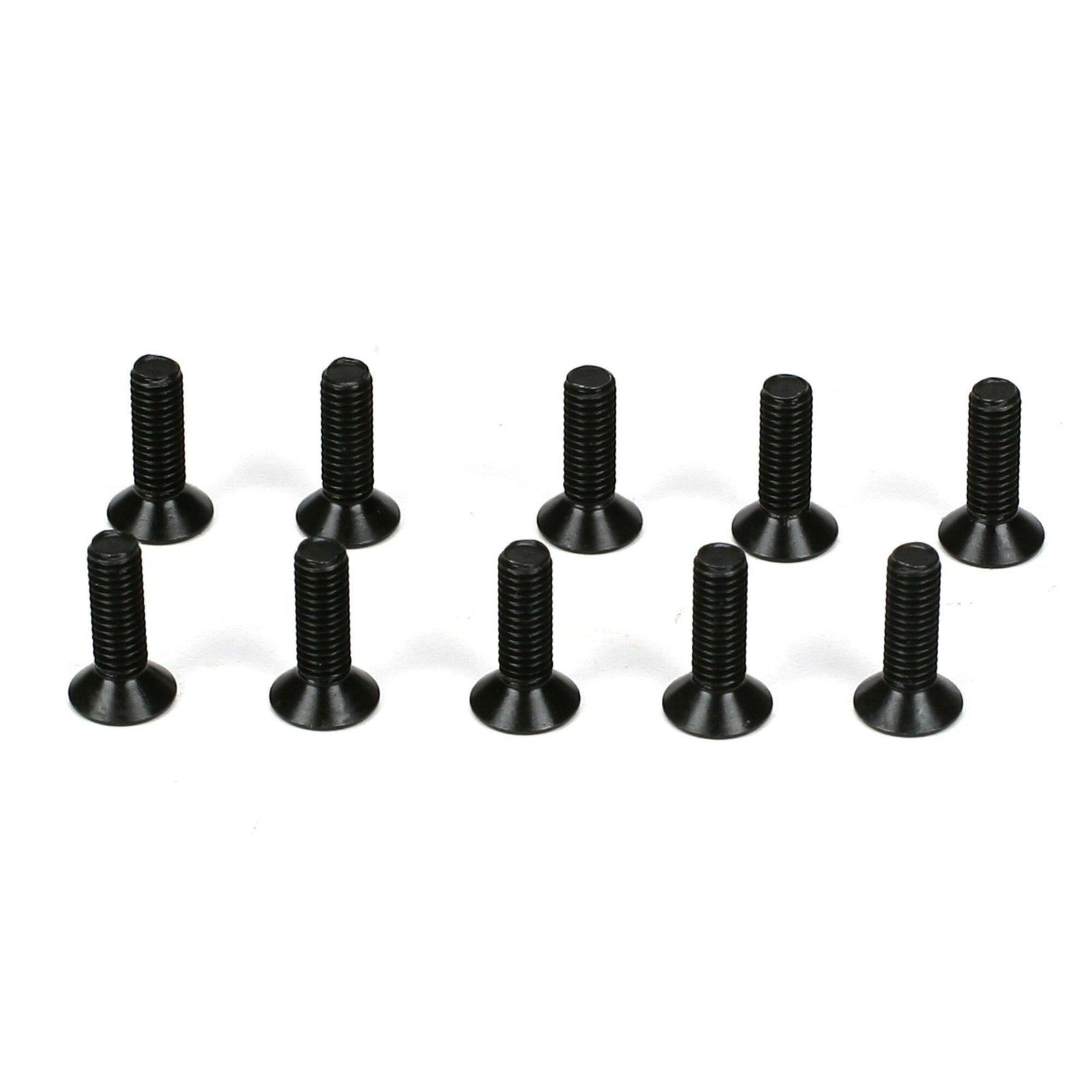 Team Losi Flathead Screws, M3 x 8mm (10) TLR5961 - Excel RC