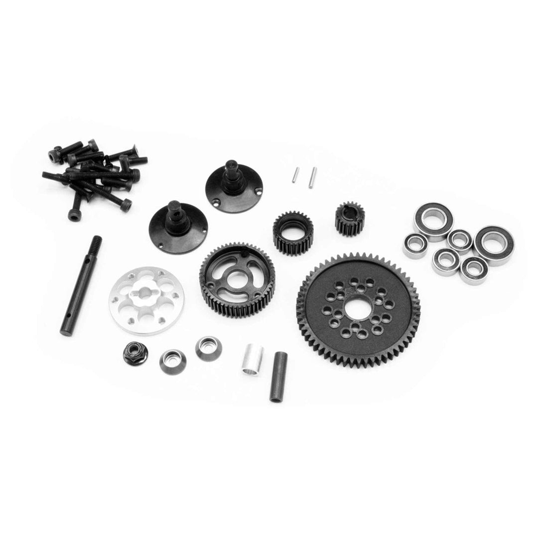 Vanquish Products 3-Gear Transmission Kit Clear AX10/SCX10/SMT10 VPS01202