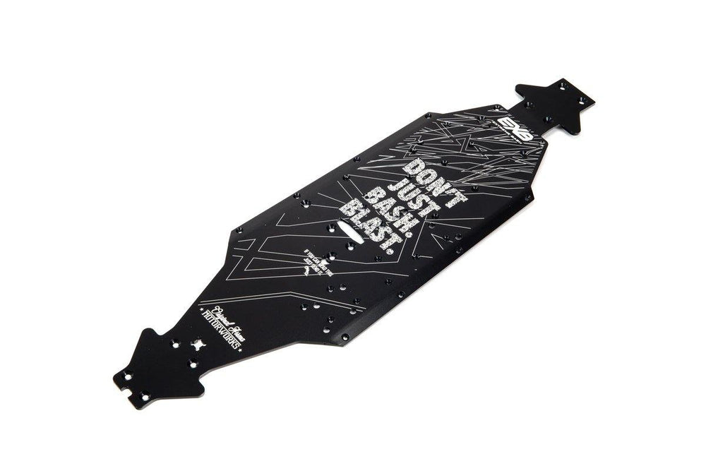 Arrma ALUMINUM CHASSIS CNC 7075 T6 XLWB (BLACK) (1PC) ARA320610 - Excel RC