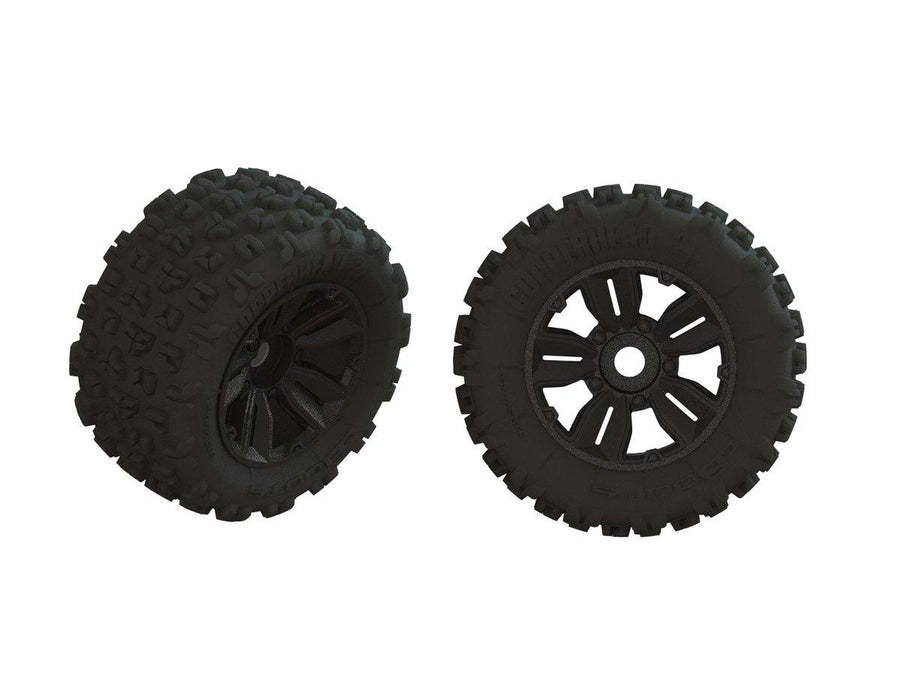 Arrma Dboots 'Copperhead2 SB MT' Tire Set Glued (1 Pair) ARA550061 - Excel RC