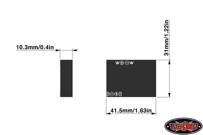 RC4WD Wired Winch Control Unit Z-S1089 RC4ZS1089 - Excel RC