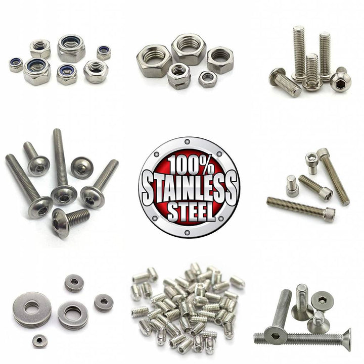 RCScrewz Axial SCX10 II Jeep Cherokee Stainless Screw Kit (axi023)