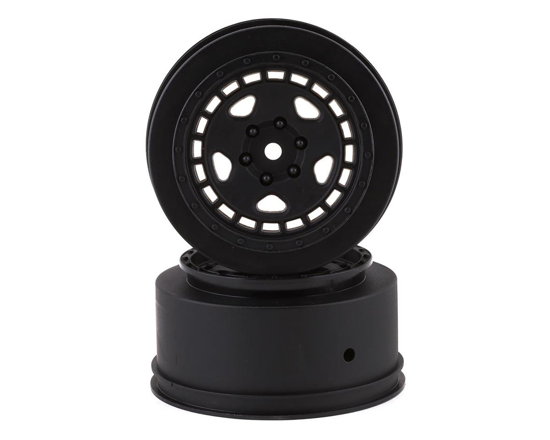 Team Associated Fifteen52 Turbomac HD Wheels (Black) (2) (Pro4 SC10) ASC25849