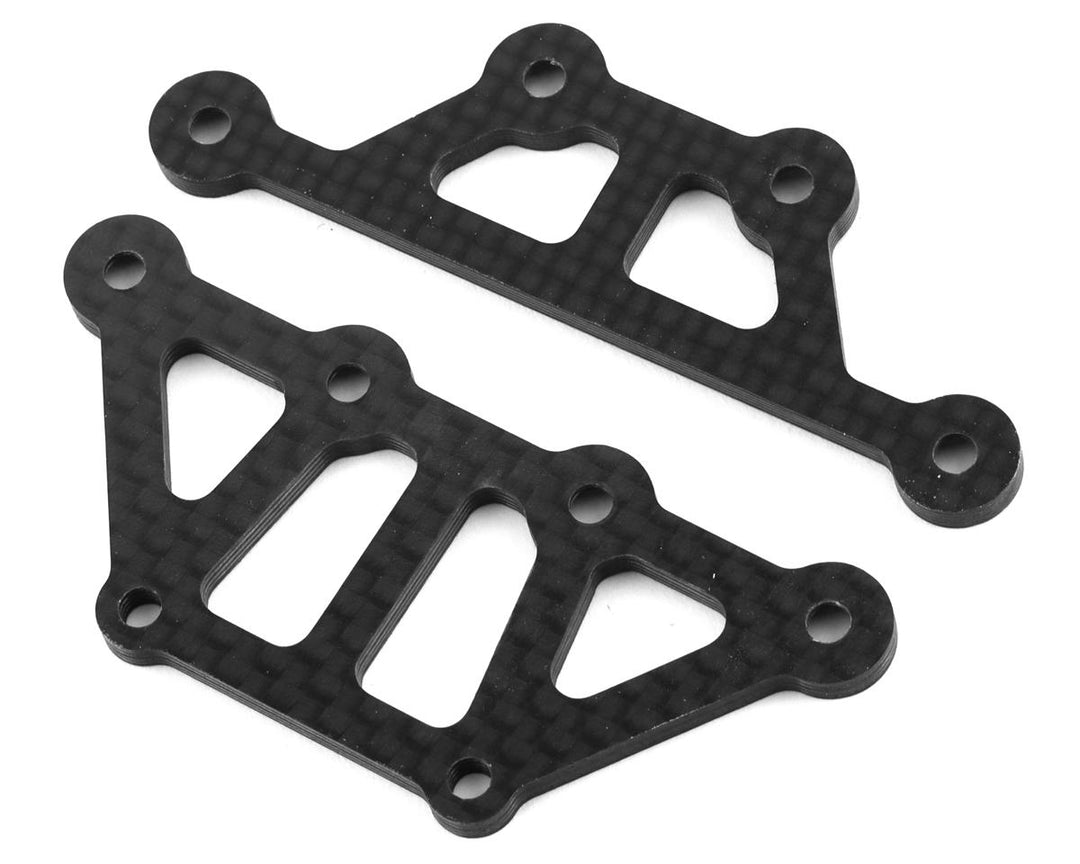 Team Associated Apex2 Factory Team Carbon Fiber Top Plates (Front & Rear) 31848 | ASC31848