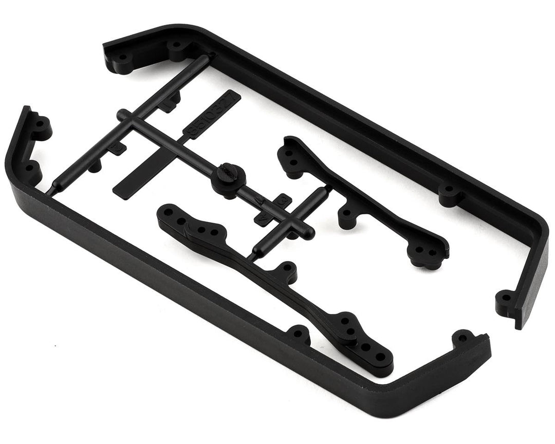 Team Associated Apex2 Side Rails &amp; Shock Tower Covers 31857 | ASC31857