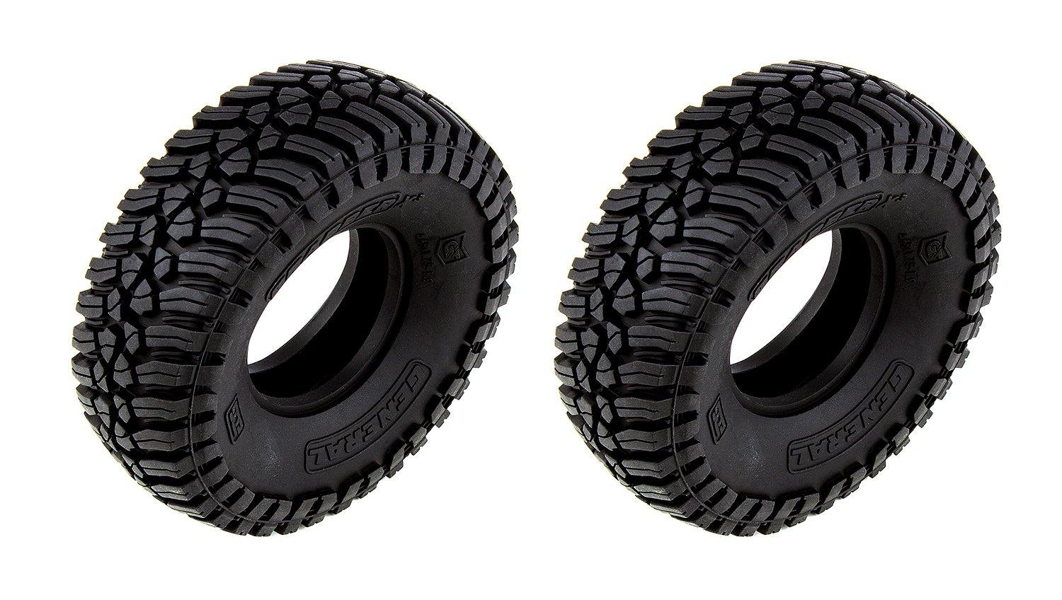 Team Associated General Grabber X3 Tires, 1.9in, 4.65in Dia ASC42106 - Excel RC