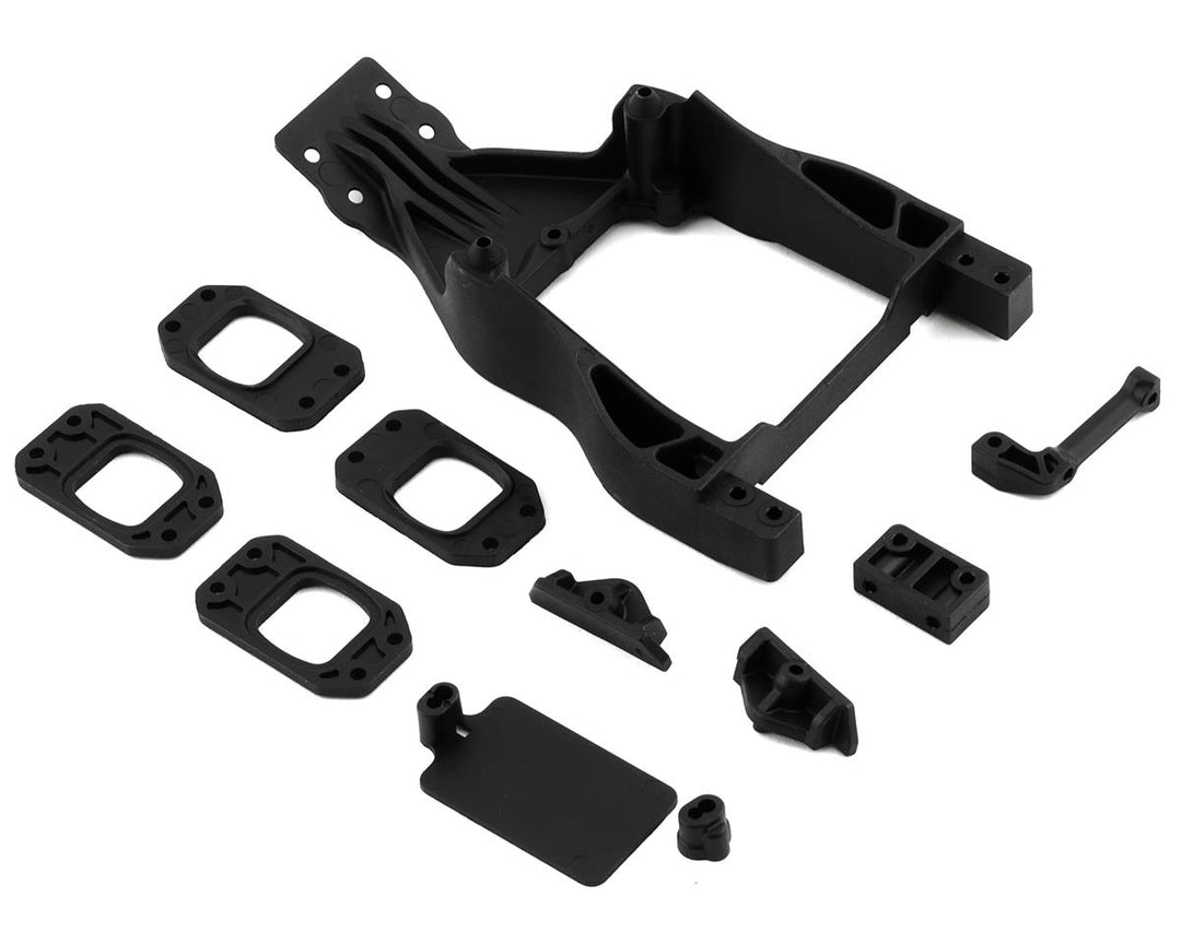 Team Associated DR10M Front Chassis Plate & Gearbox Mount Set ASC72036