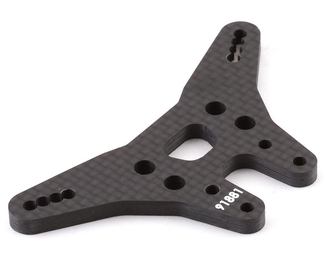 Team Associated RC10B6.3 Carbon Fiber "Wide Gull-Wing" Rear Shock Tower 91881