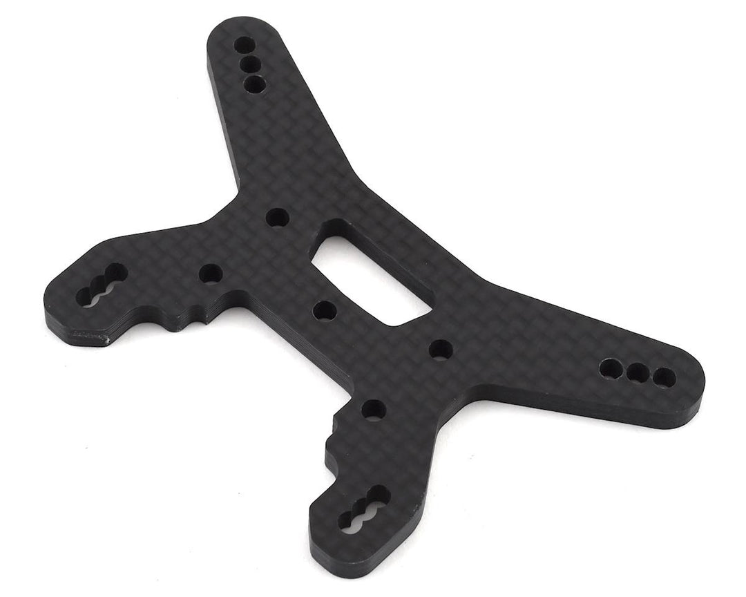 Team Associated RC10B74.1 27.5mm Carbon Fiber Rear Shock Tower 92266