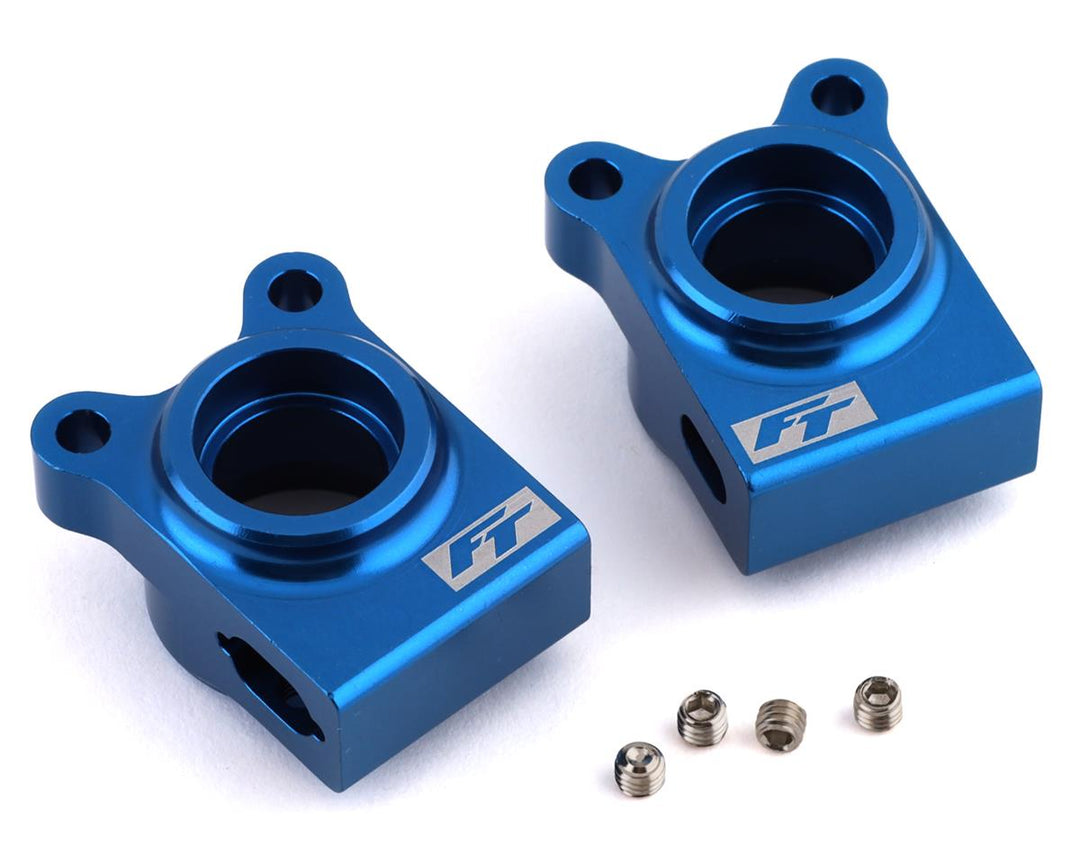 Team Associated RC10B74.1 Factory Team Aluminum Rear Hubs (Blue) 92270
