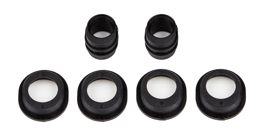 Associated RC10B74.2 Rear Gearbox Adjustable Height Inserts ASC92311 | 92311