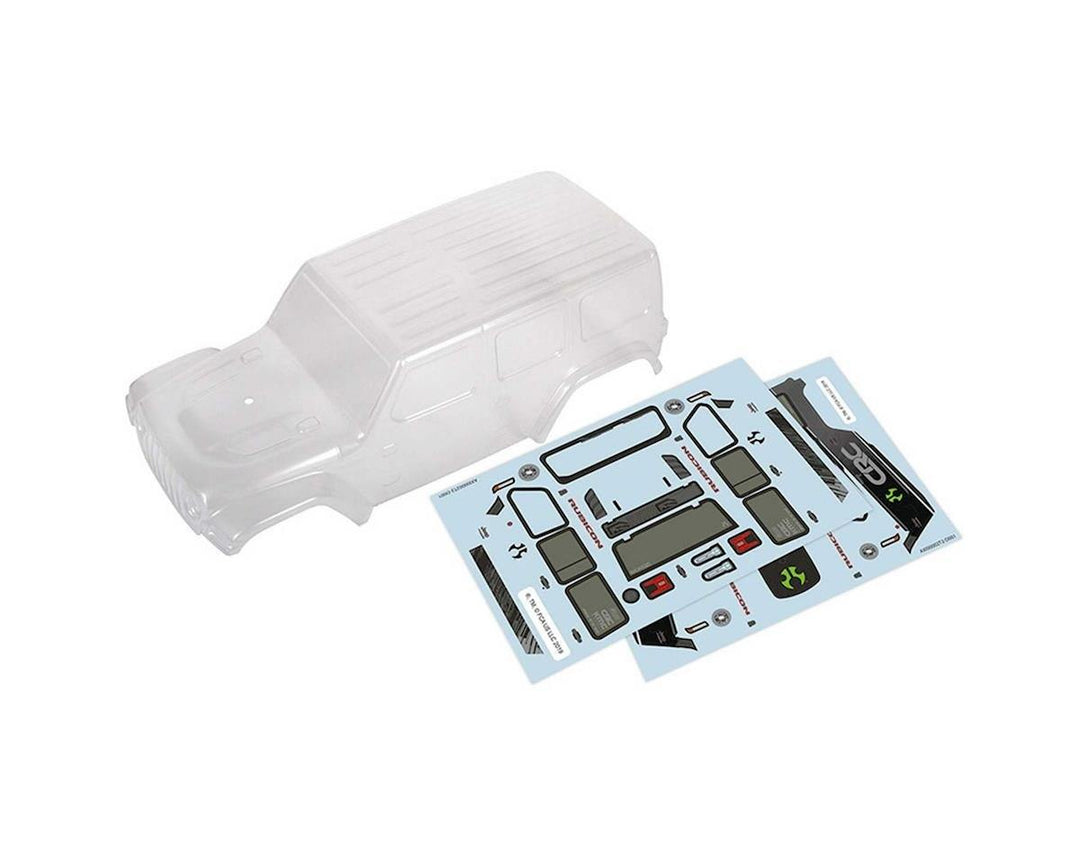 Axial SCX24 2019 Jeep JLU CRC Pre-Cut Body (Clear) - Excel RC