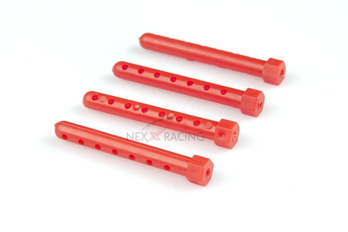 Nexx Racing Plastic Body Mount Post (4pcs) NX-031 - Excel RC
