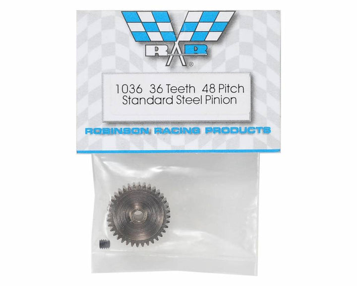 Robinson Racing Nickel-Plated 48 Pitch Pinion Gear 36T