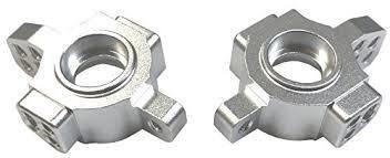 Top Line (TP-39SIH) MRT HIGH FUNCTION VER.1 KNUCKLE . SILVER (WITHOUT BEARING) - Excel RC