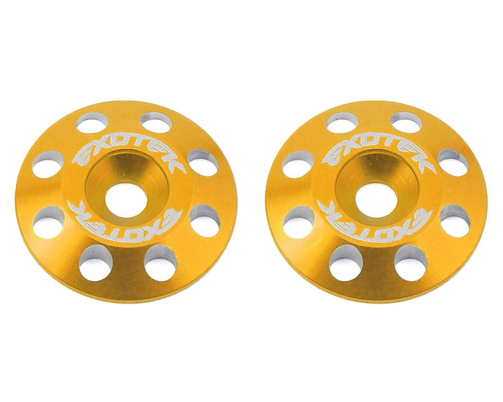 Exotek Flite V2 16mm Aluminum Wing Buttons (2) EXO1678