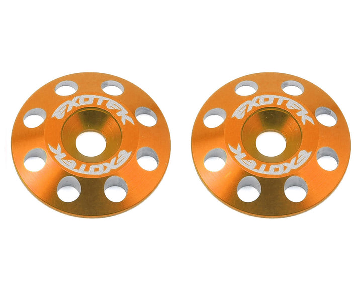 Exotek Flite V2 16mm Aluminum Wing Buttons (2) EXO1678