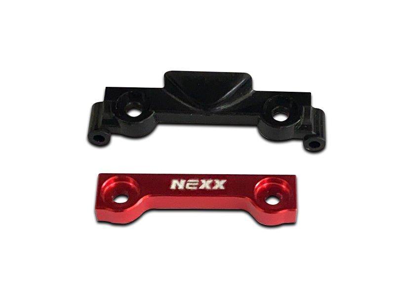 Nexx Racing Mini-Z MR03 Aluminum CNC Front Suspension Spacer (SILVER) NX-201 - Excel RC