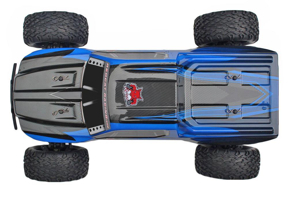Recat Racing Blackout XTE PRO Brushless 1/10 Scale Electric Monster Truck Blue - Excel RC