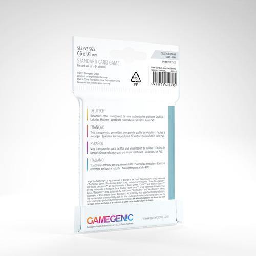PRIME Standard Card Game Sleeves 66 x 91 mm - Excel RC